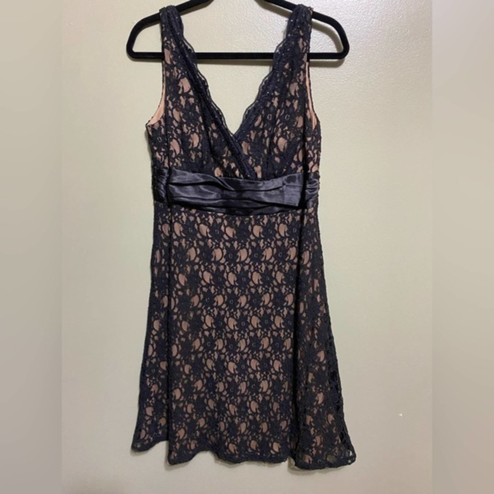 SL Fashion Black Cocktail‎ Dress, Size 12